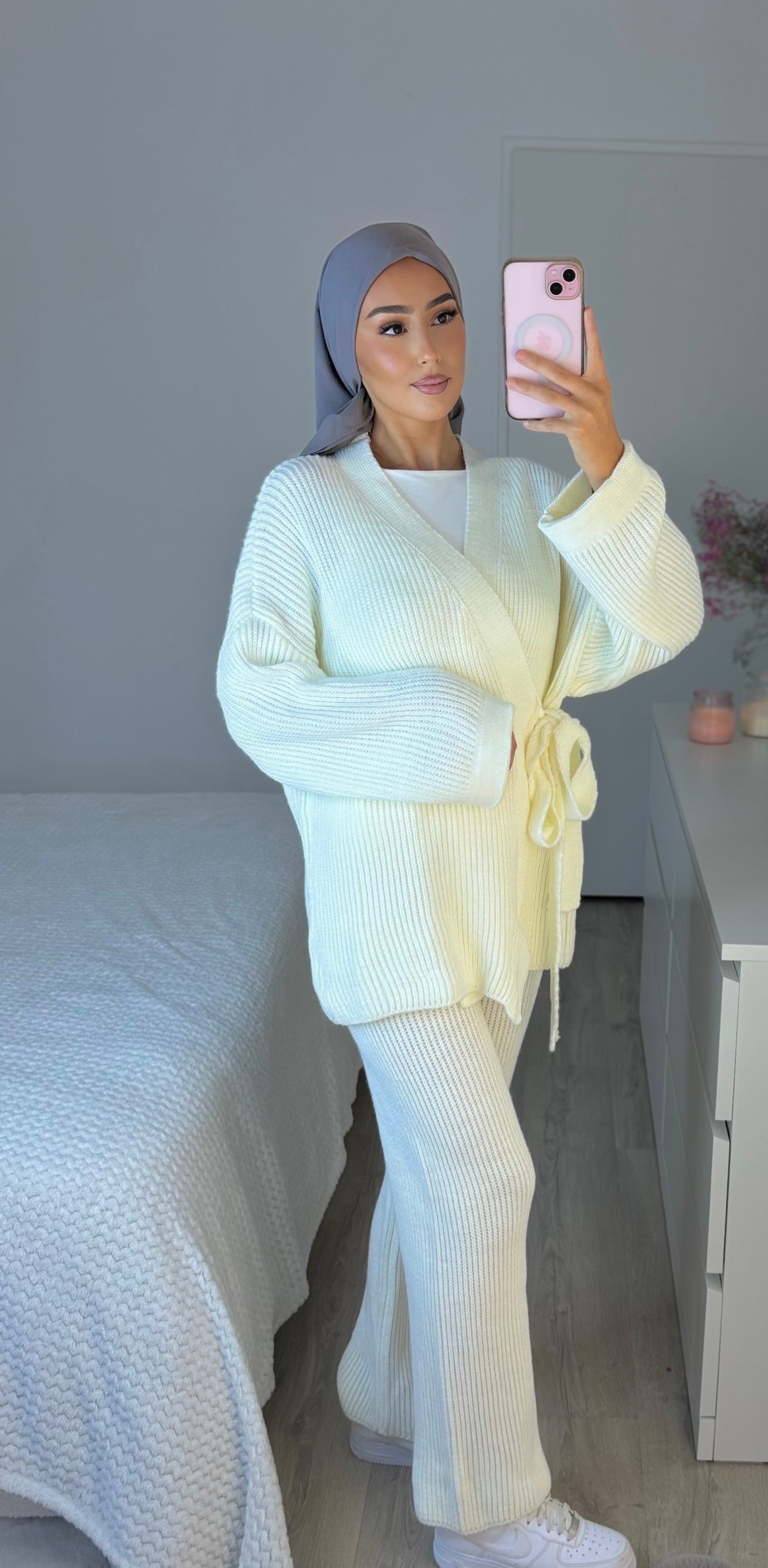 Ensemble NYSSA maille - blanc