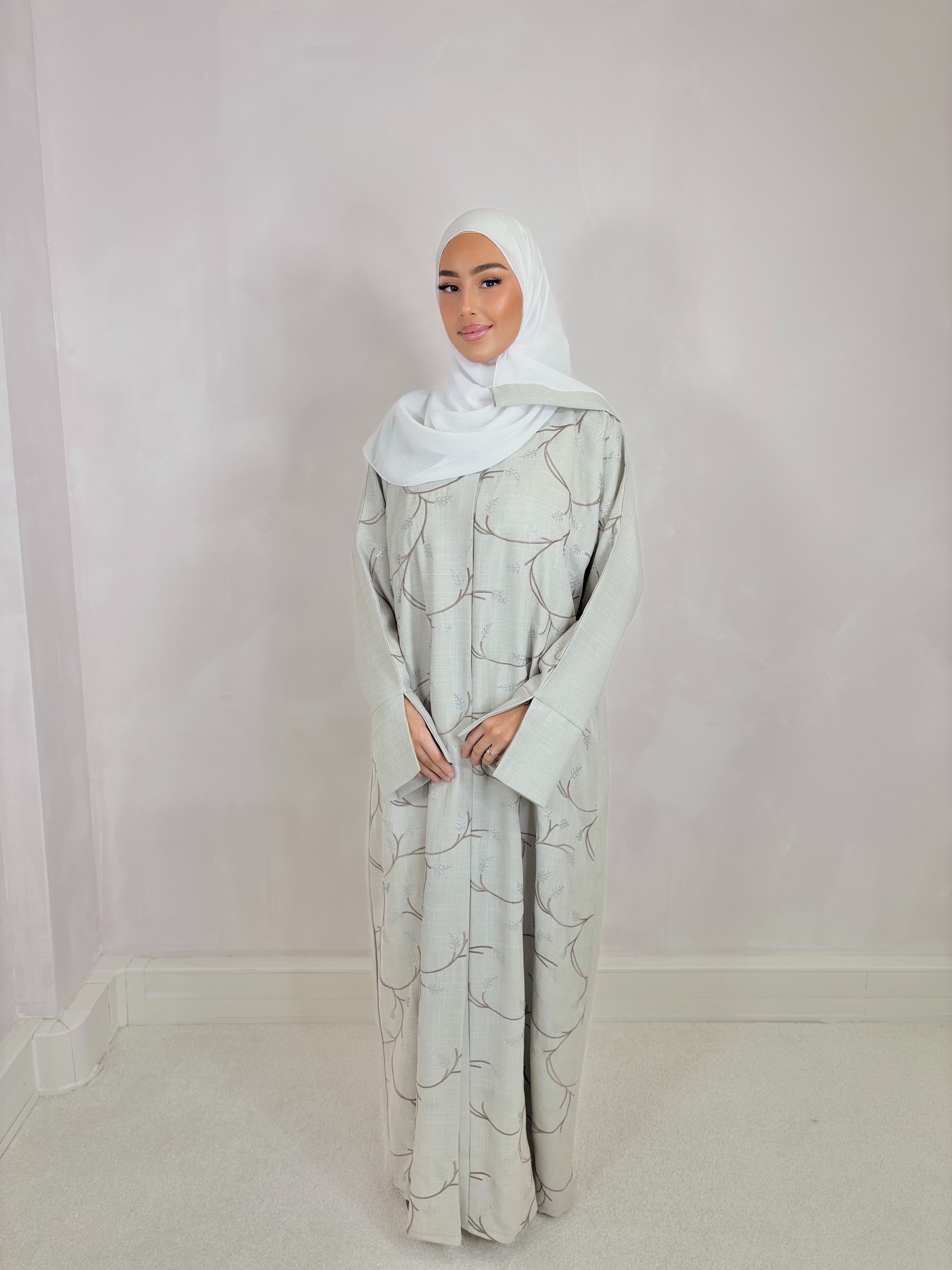 Abaya de Dubai LAYNA (n19) - champagne