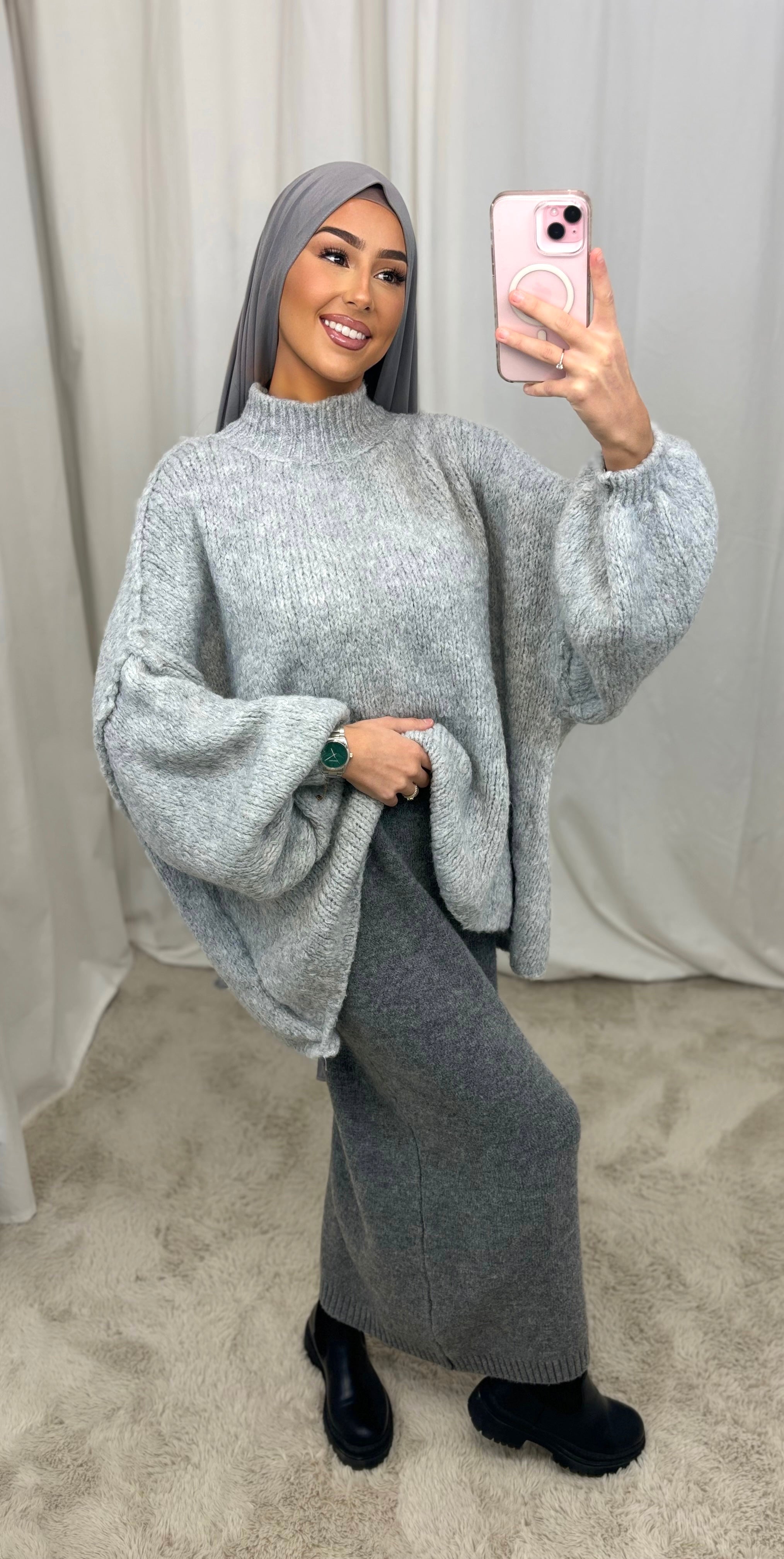 Pull LANA - baby grey
