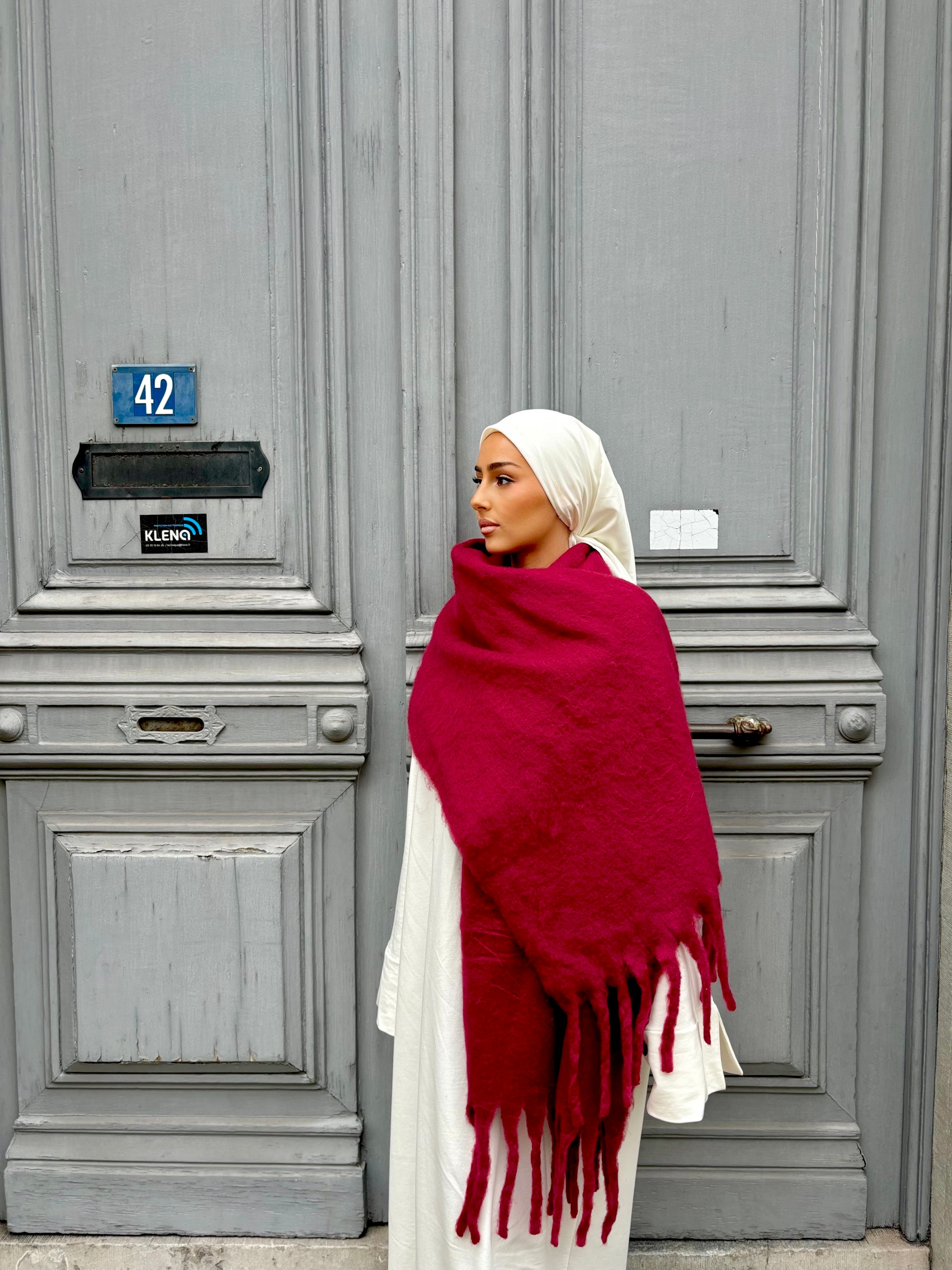 Echarpe LANA - bordeaux