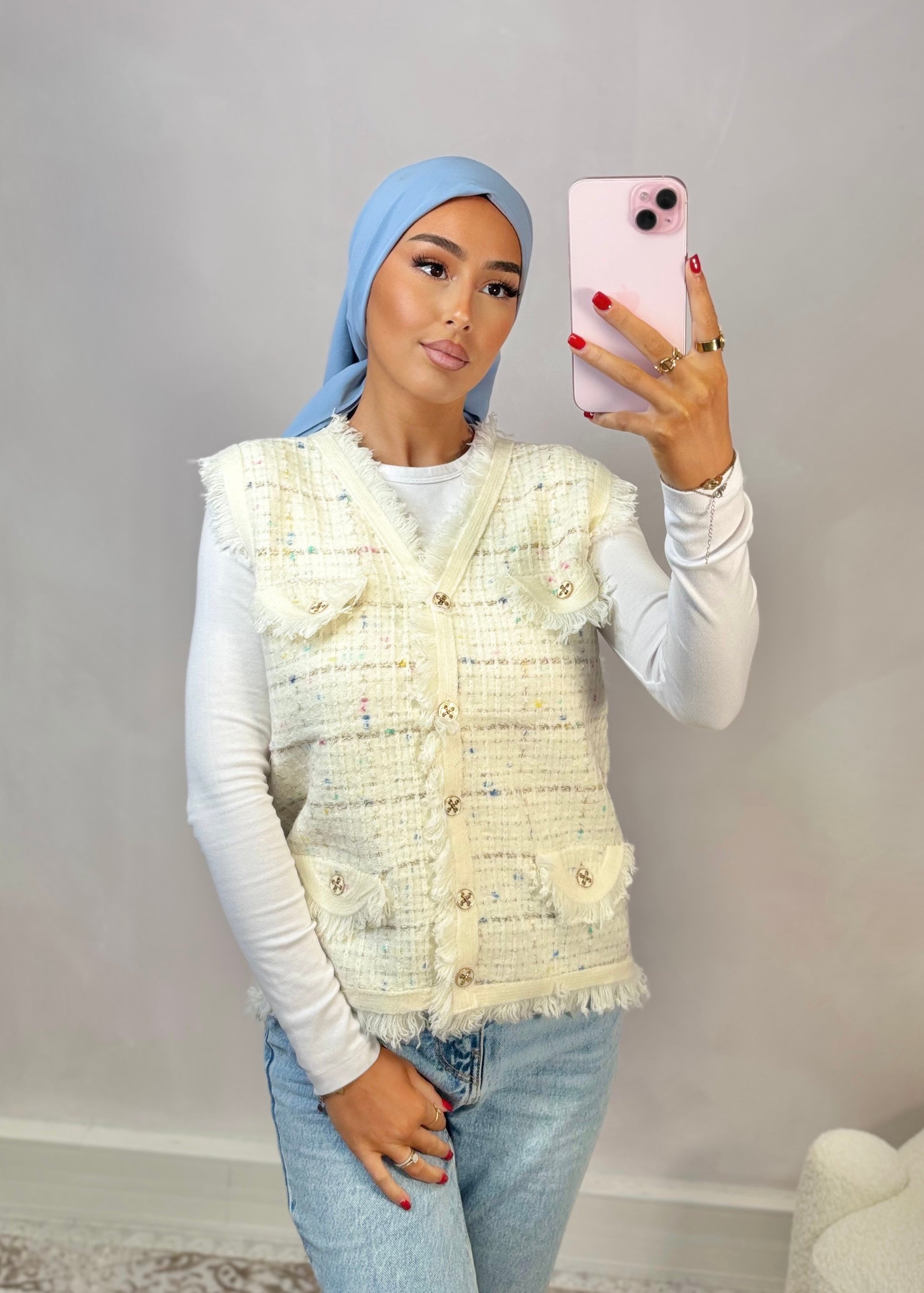 Veste inspi - blanche