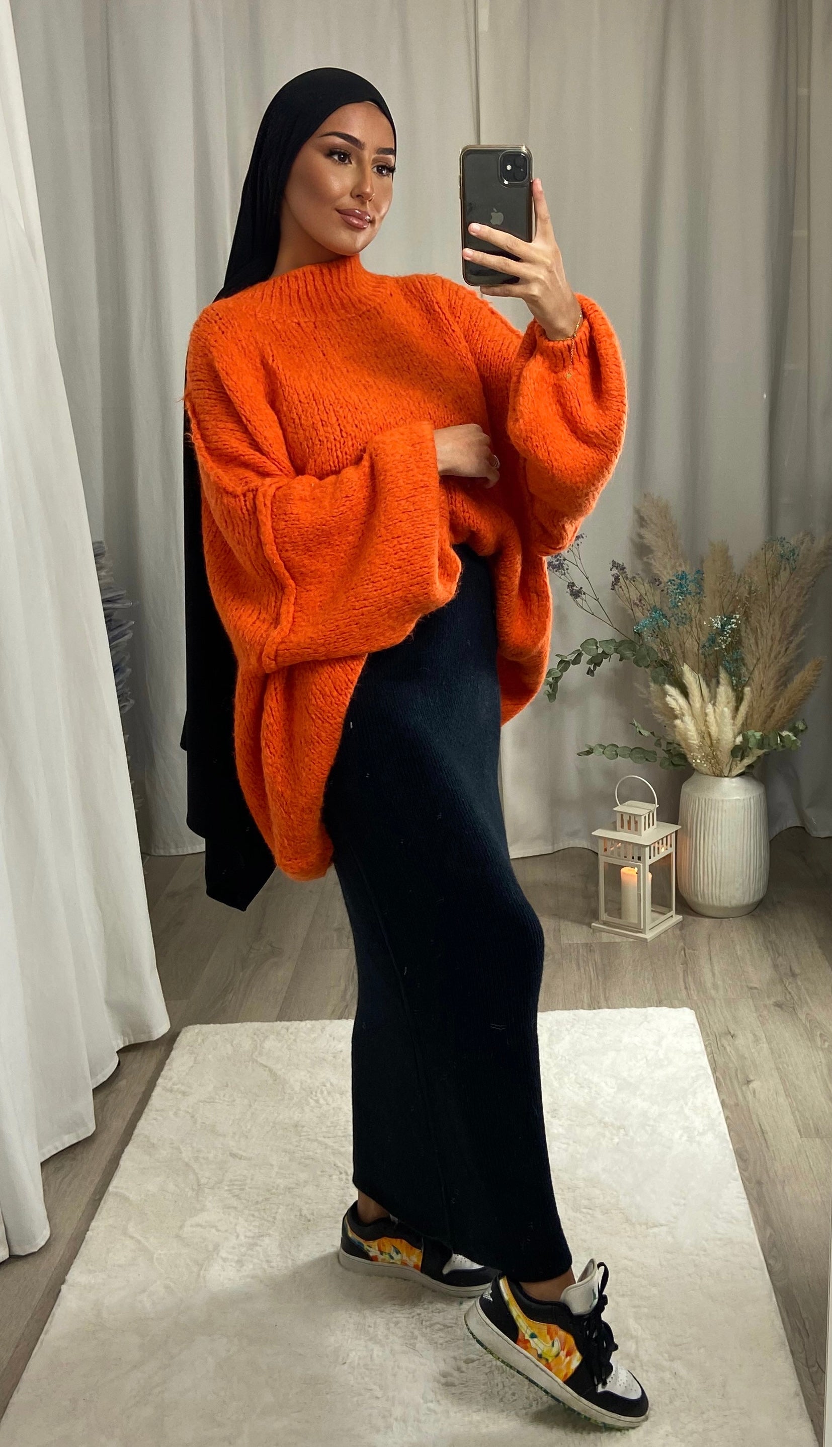 Pull LANA - ORANGE HERMÈS