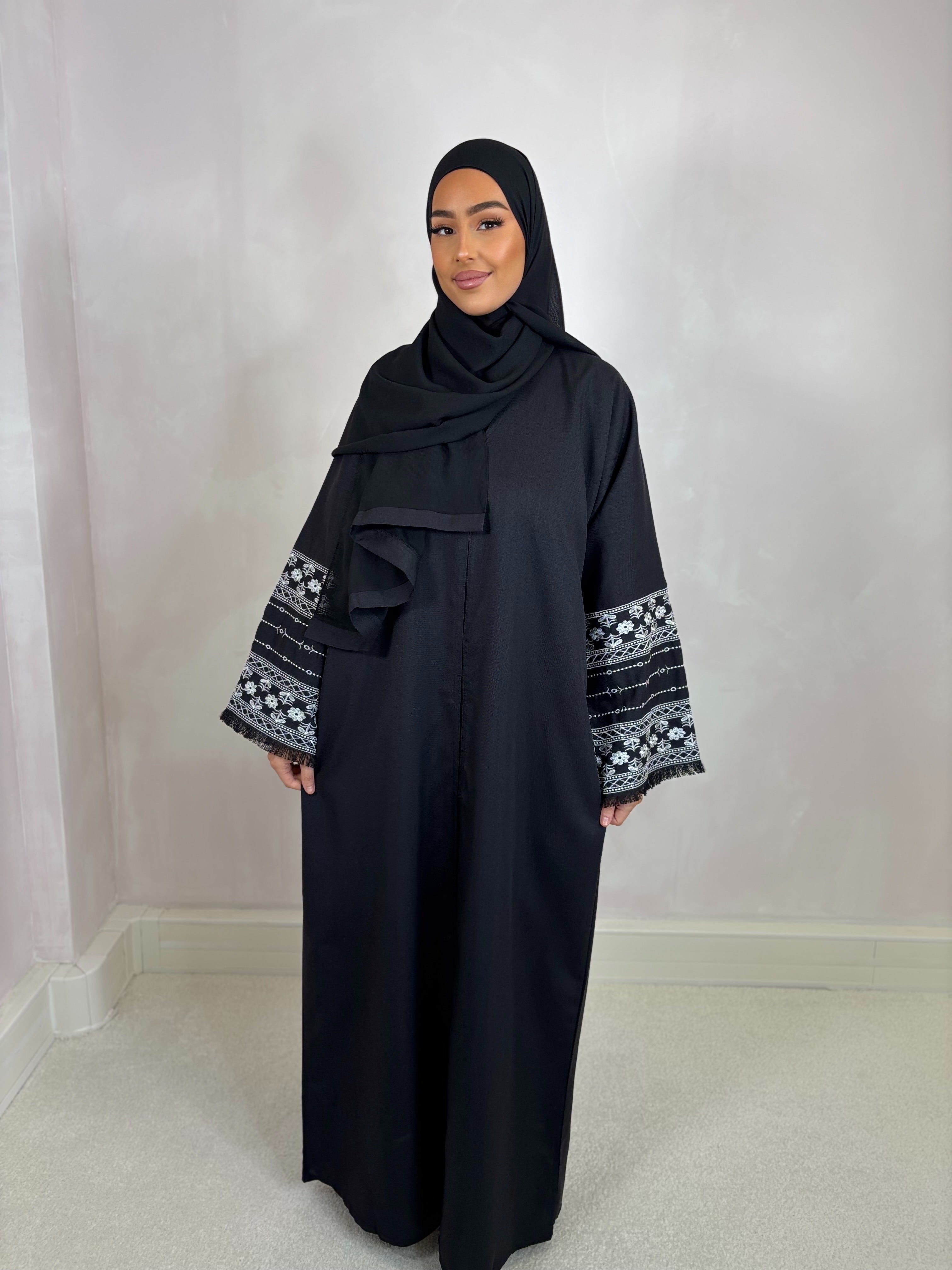 Abaya de Dubai HANA (n46) - Noir
