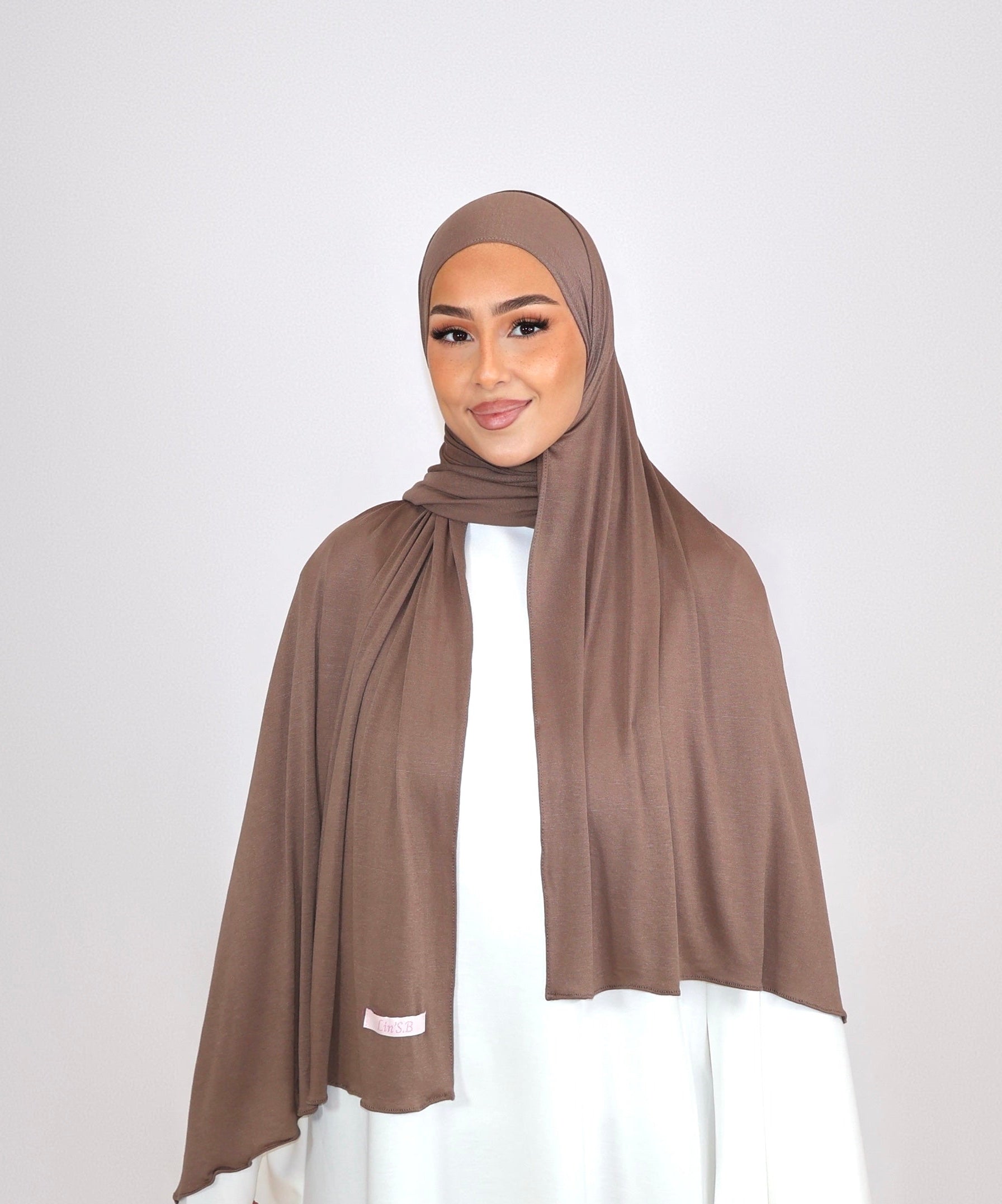Jersey Bamboo Lin’S.B - taupe foncé n20