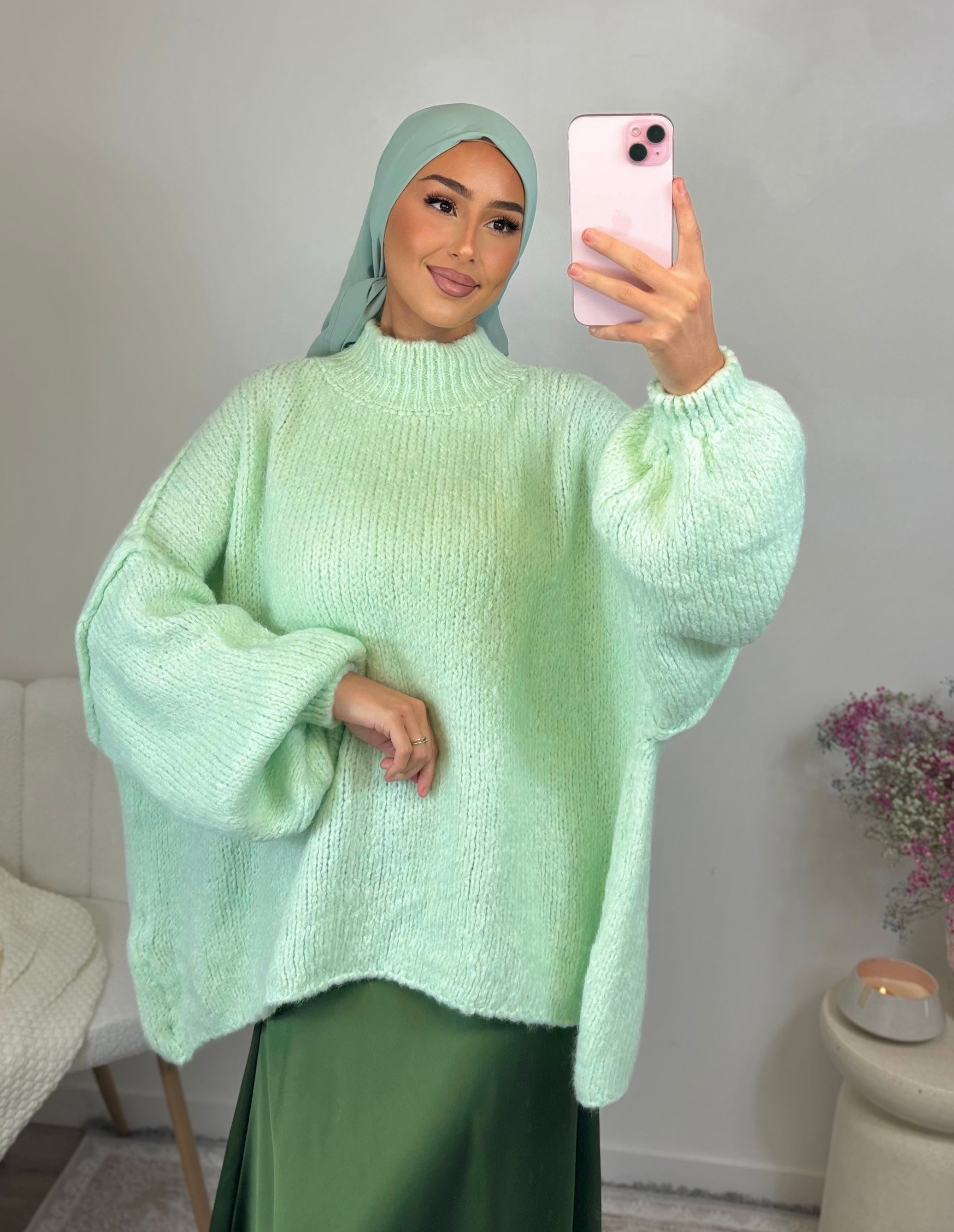 Pull LANA - vert d’eau