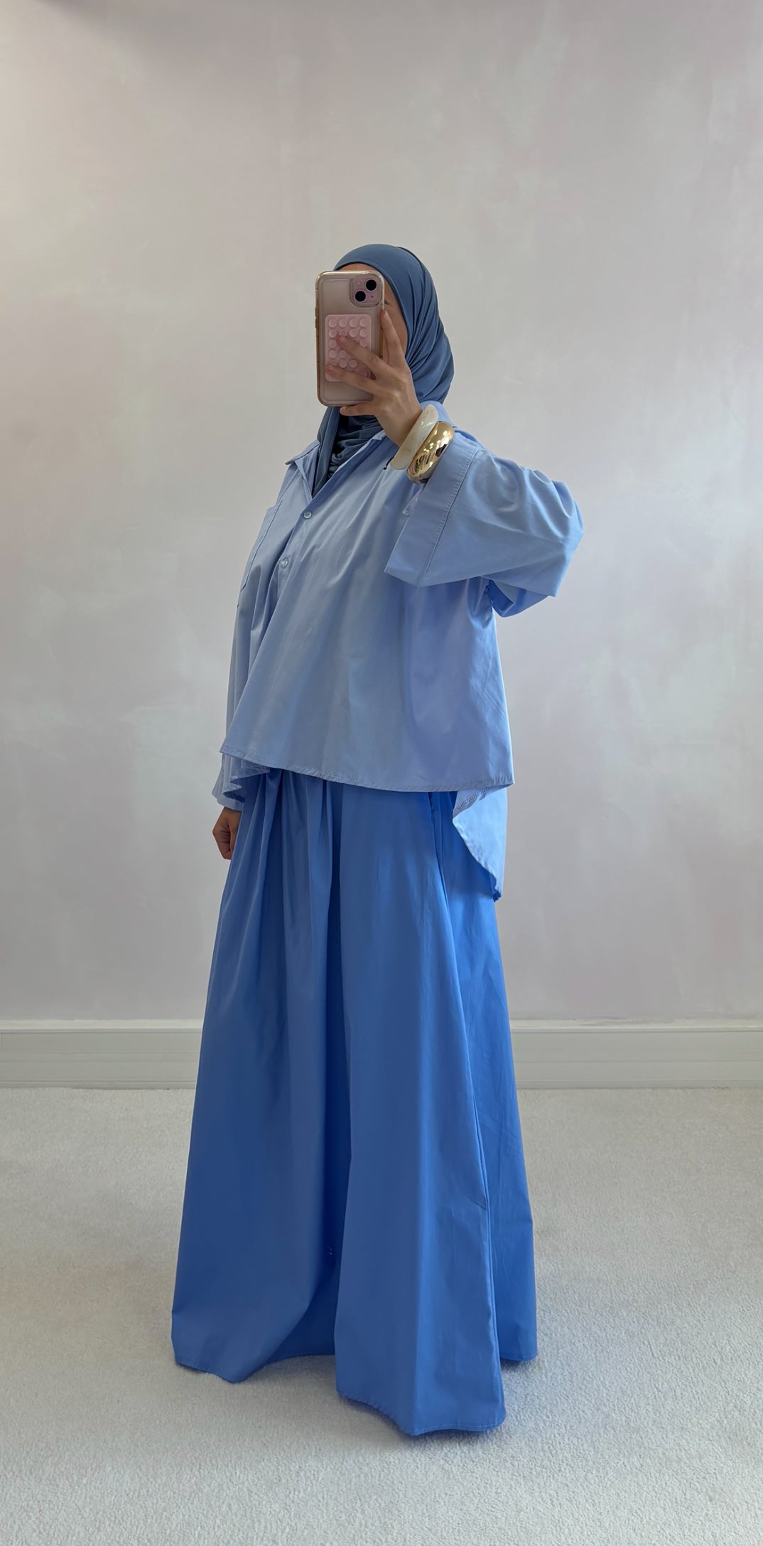 Chemise LEYA - baby blue