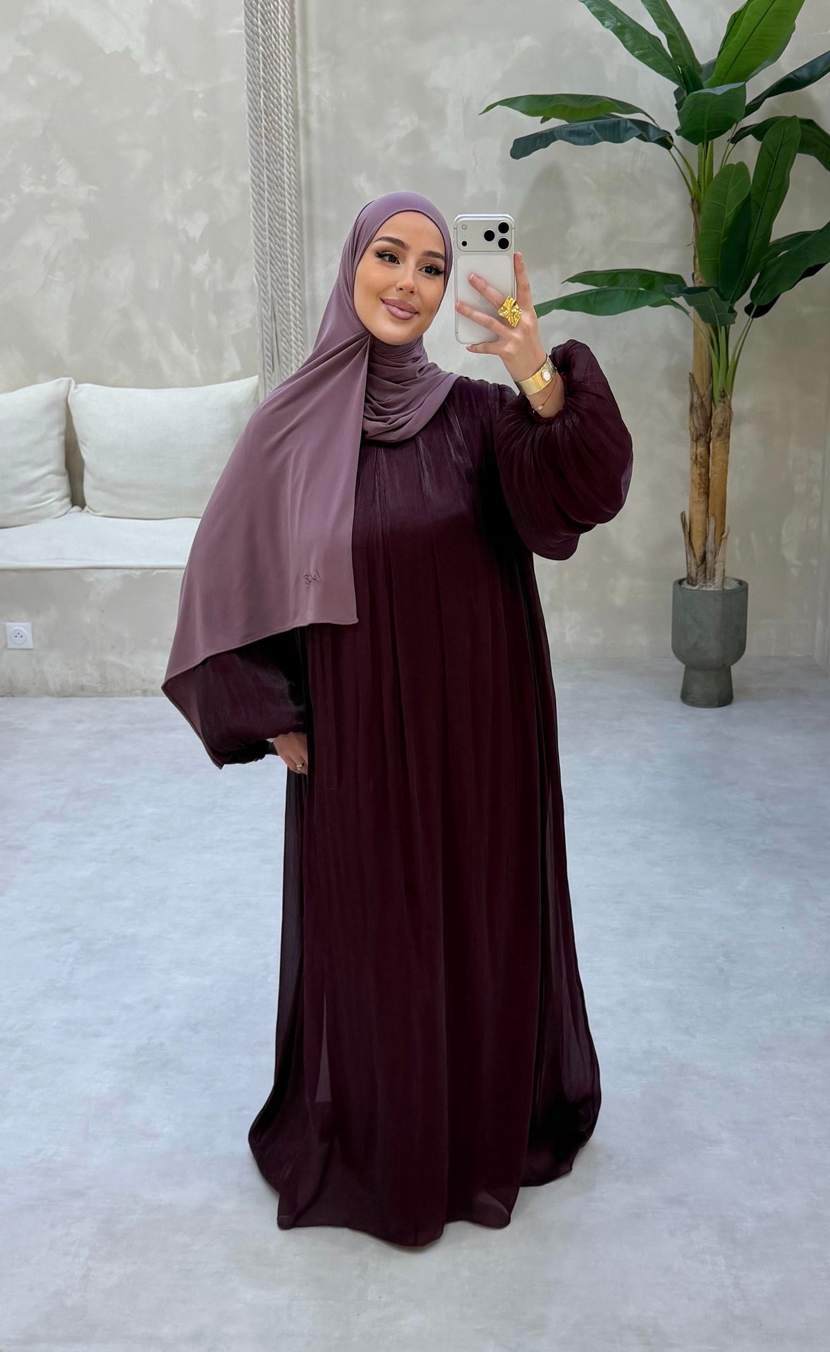 Robe PRINCESSE - Prune