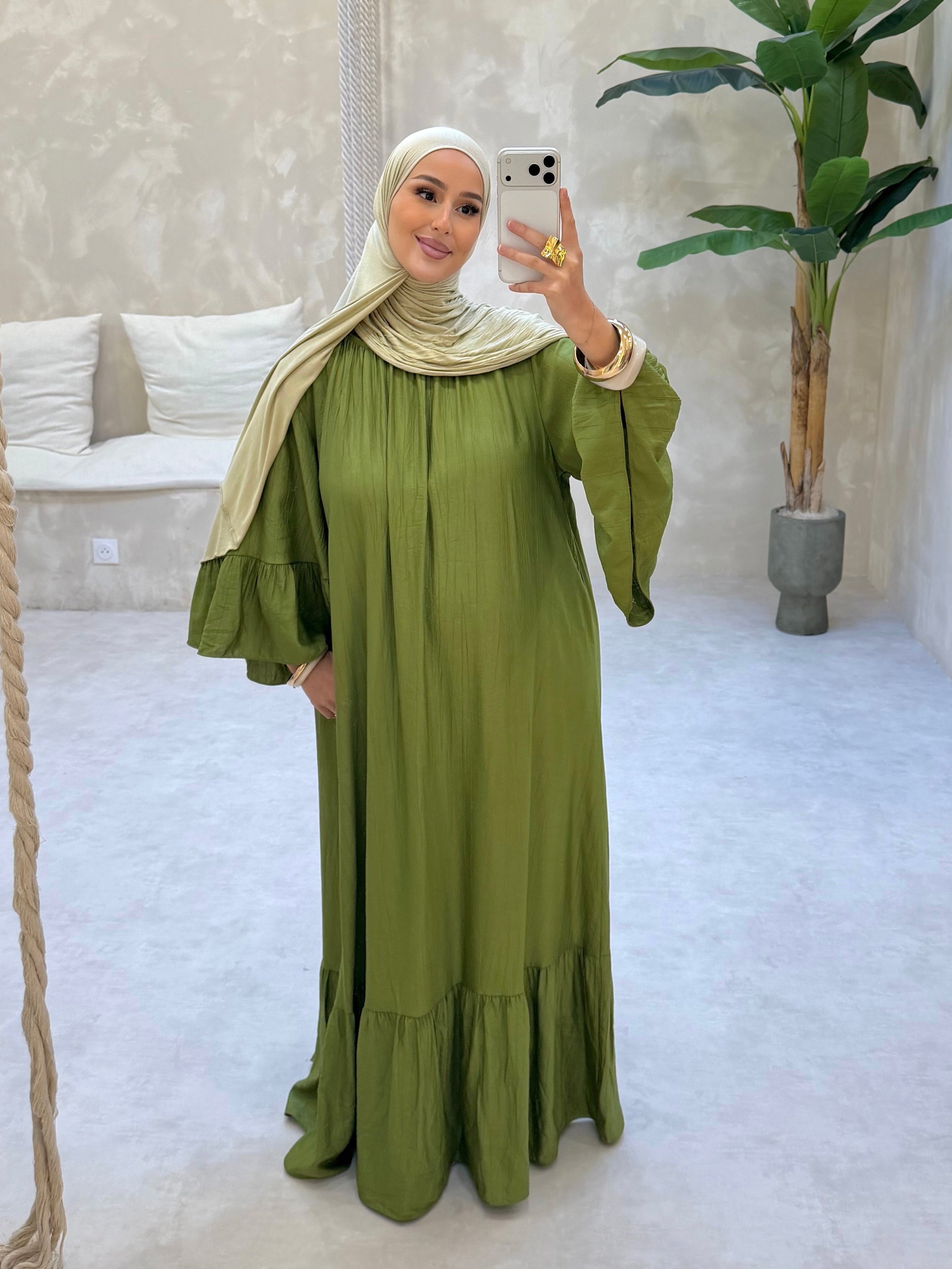 ROBE BOHÈME - Green