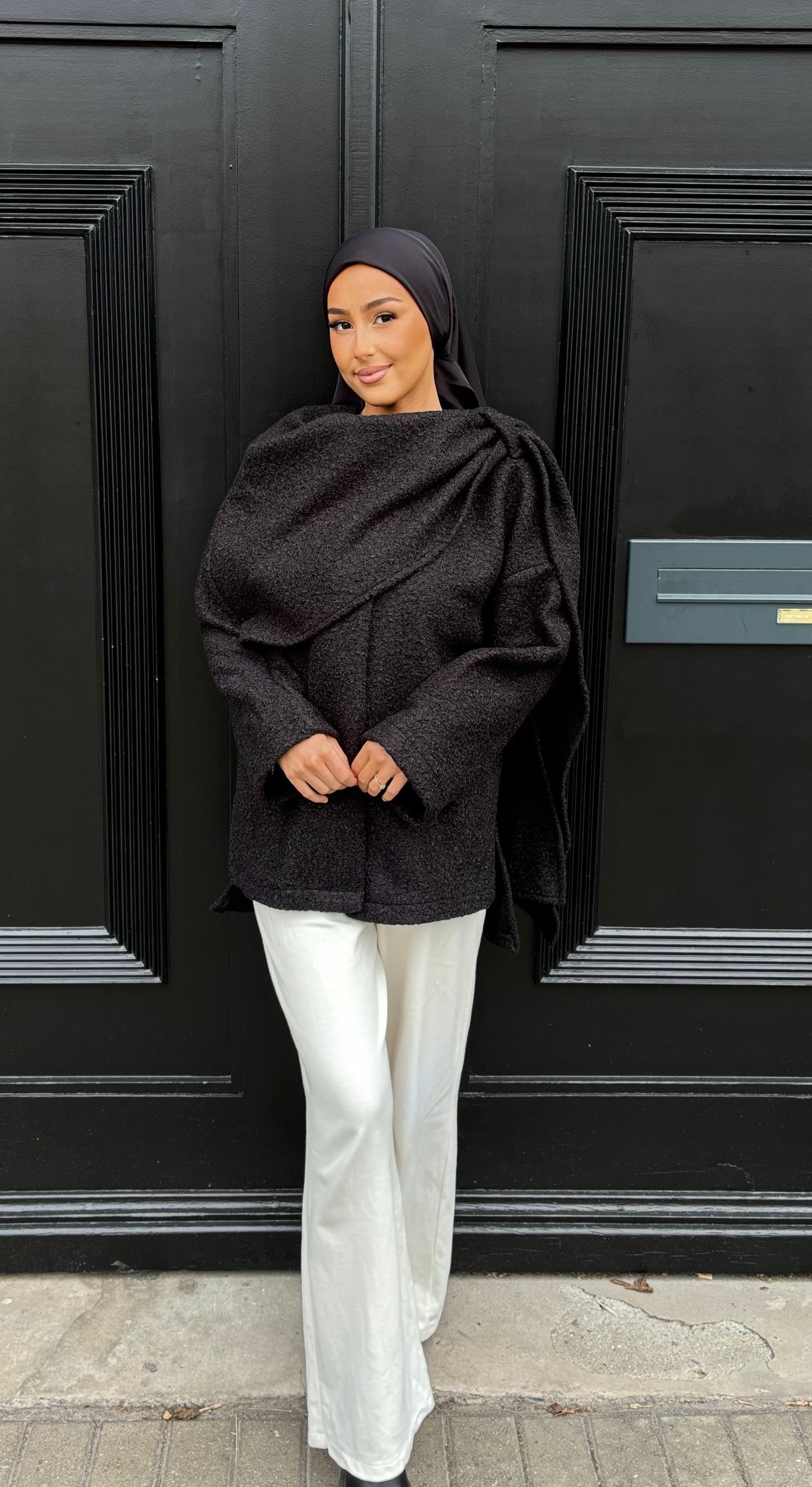 Manteau court Polar - black